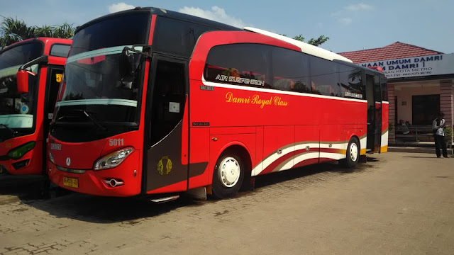 Pool Damri Bekasi Lampung, Harga Tiket, Rute dan Jadwal