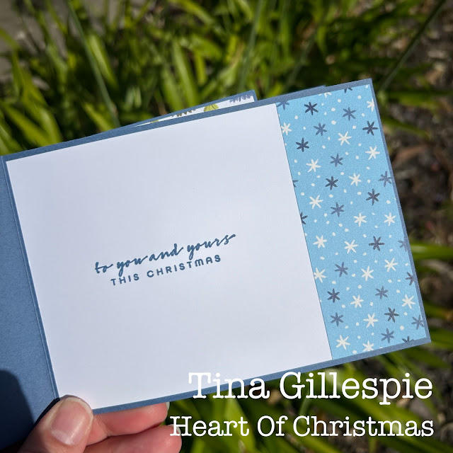 scissorspapercard, Heart Of Christmas, Stampin' Up! Brightest Glow, Beary Christmas DSP, Sheetload Of Cards, Christmas Card