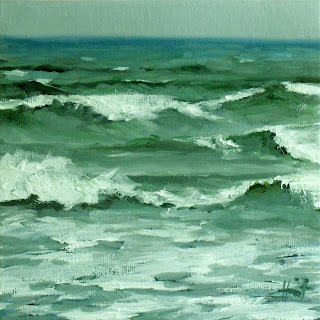 Rough Sea by Liza Hirst