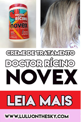 Creme de Tratamento Novex Doctor Rícino - Embelleze