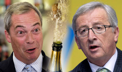 Farage and Juncker