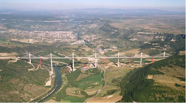 Viaducto de Millau en Francia by Michel Virlogeux