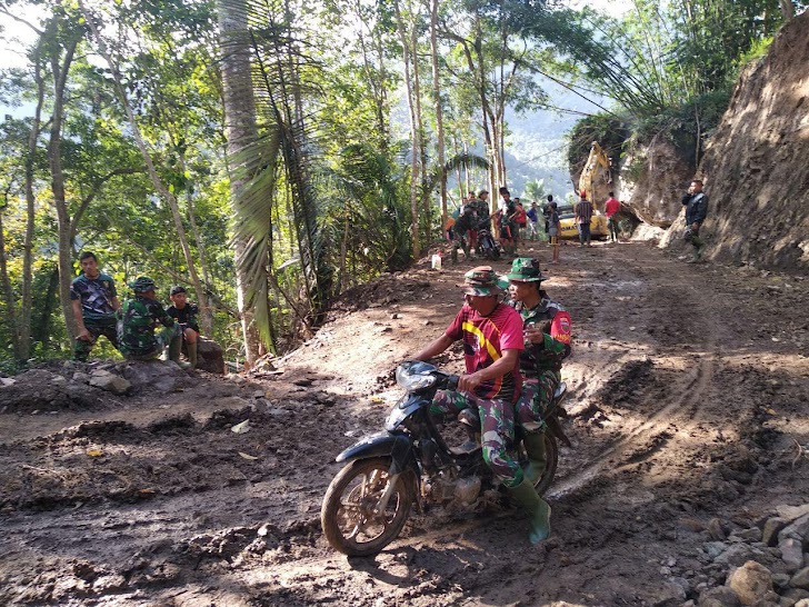 Memacu Semangat, Dandim 1424/Sinjai Rajin Sambangi Lokasi TMMD