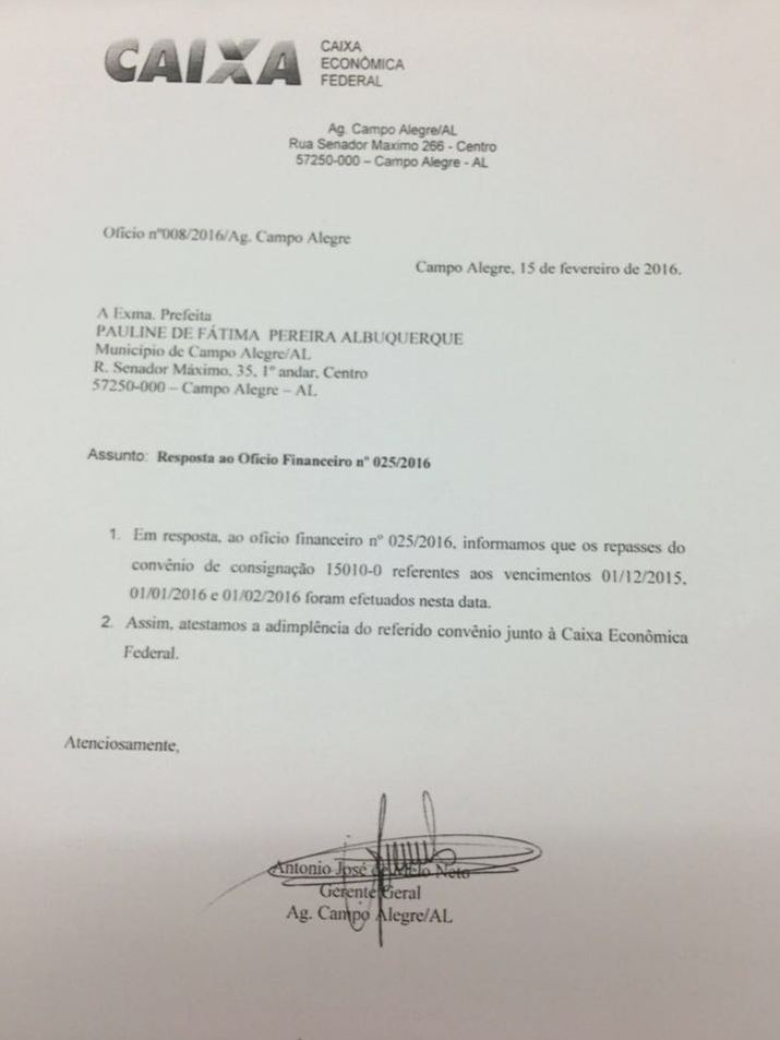 Blog do Márcio José: Prefeitura de Campo Alegre apresenta 