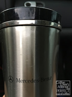 Thermos Vacuum Insulated Travel Mug with Mercedes Benz Logo