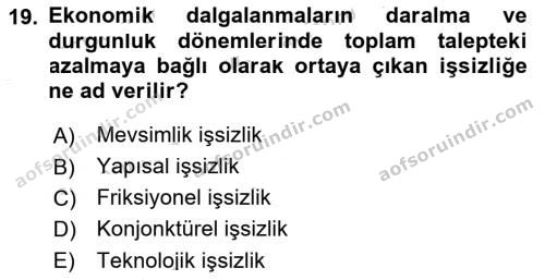 aöf iktisada giriş 1 dersi ara sınav vize 2019 2020 yılı 19.soru