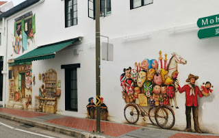 Chinatown, el Barrio Chino de Singapur.