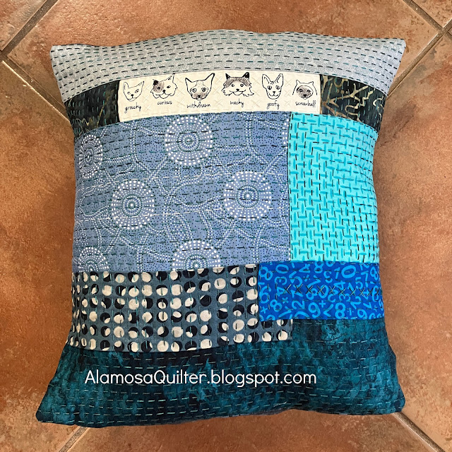 completed pillow