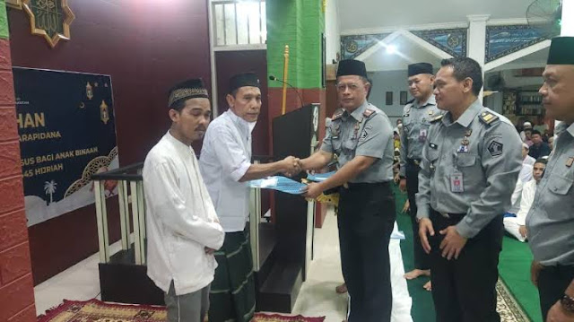 763 Warga Binaan Lapas Kelas IIA Batam Peroleh Remisi Khusus Idul Fitri 1445 H