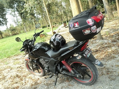 Modifikasi Motor Honda Verza 150 Touring