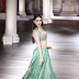 Kiara Advani Hot Photos in Green Lehenga at India Couture Week 2018