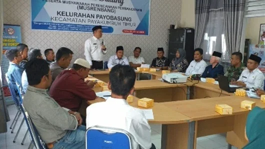 Kelurahan Payobasuang Gelar Musrenbang, Peserta Usulkan Honor Guru TPA Dinaikan