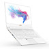 Η MSI με όμορφο λευκό P65 Creator laptop της