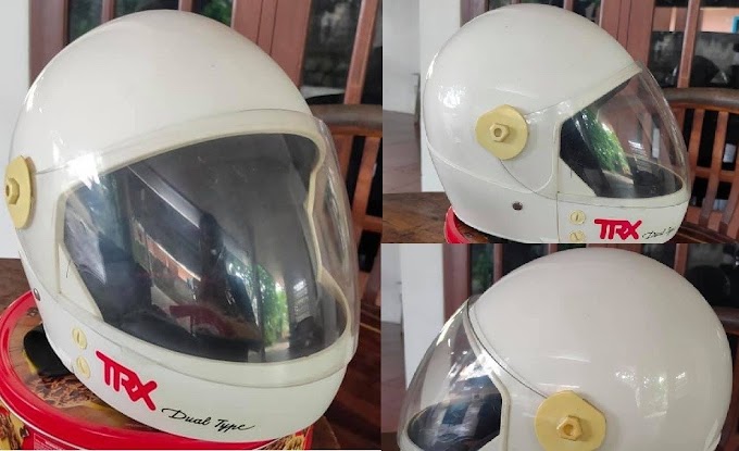 Helm Honda TRX Ditawarkan Jutaan Rupiah, Siapa Minat ?