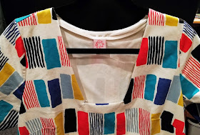 Creates Sew Slow: Kobayashi Squiggle Squares TNT Midi Dress
