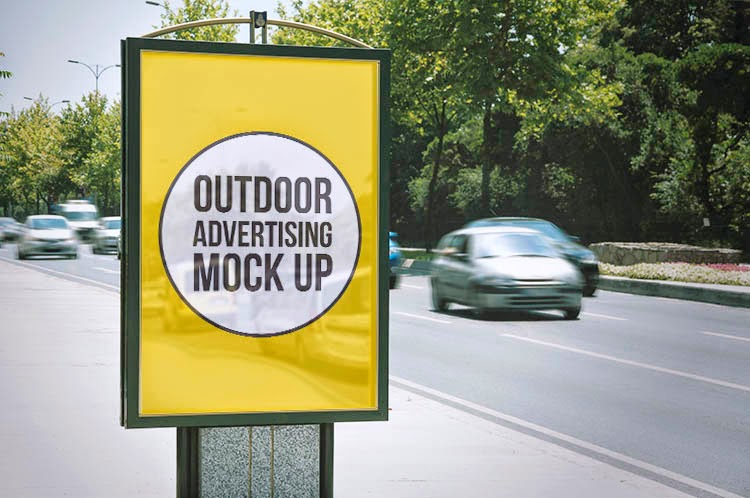 Billboard Outdoor Advertising Mock-Ups