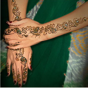 Indian mehndi patterns