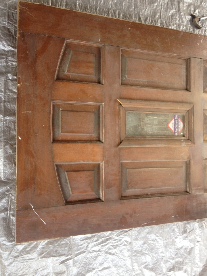 rustic front door images Old Doors into Tables | 720 x 960