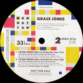 I'm Not Perfect (But I'm Perfect For You) (The Ultra Perfect Edit by The Latin Rascals) - Grace Jones http://80smusicremixes.blogspot.co.uk