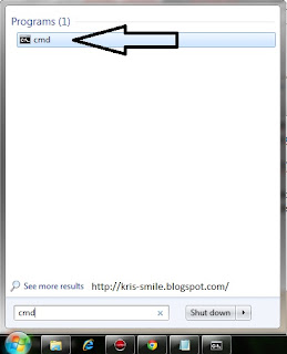 ketik CMD