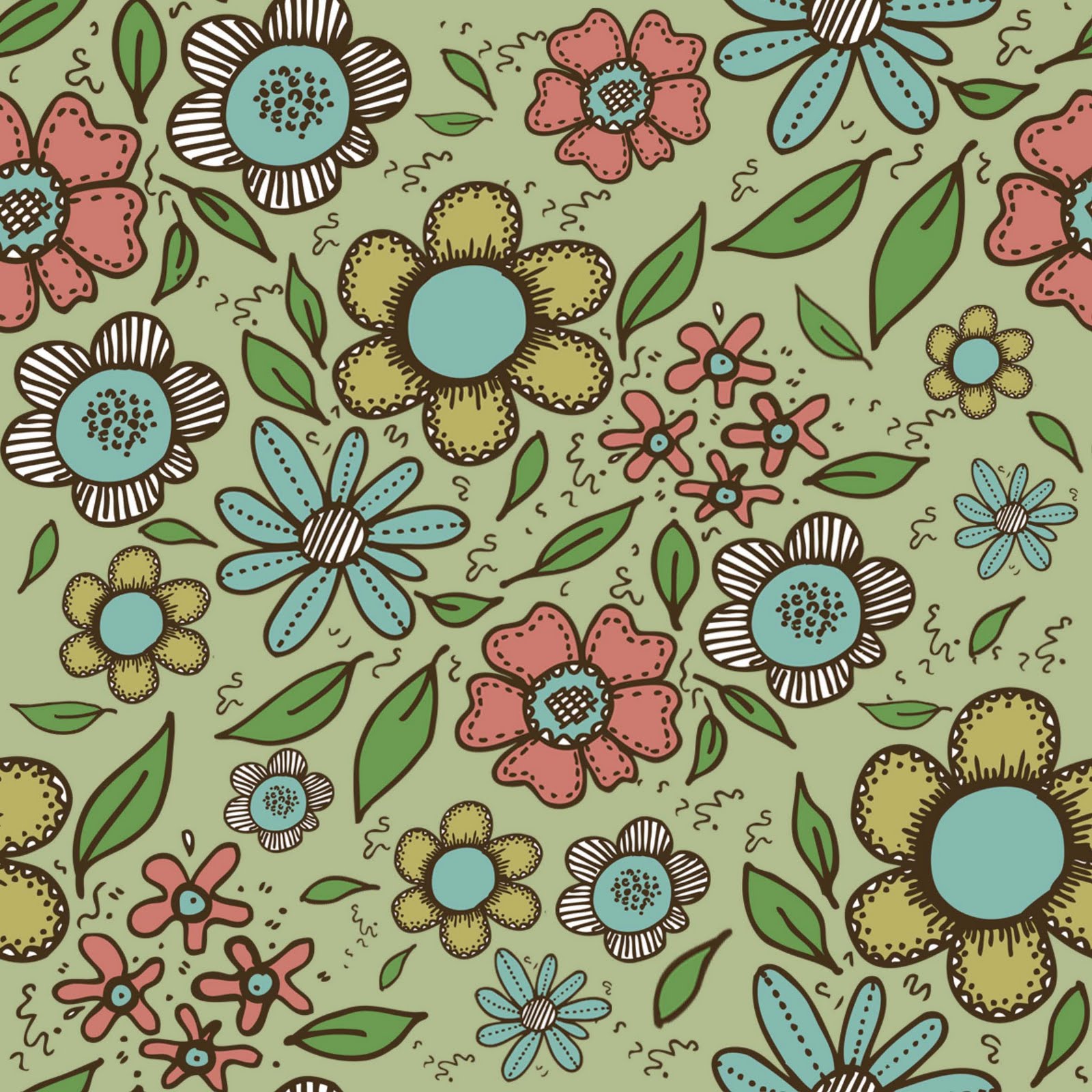 More Vintage Florals