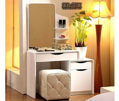 Latest small dressing table designs for bedrooms 2018