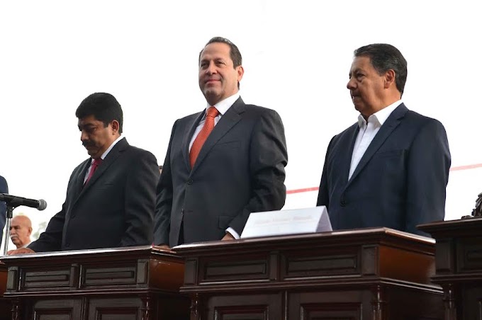 Eruviel Avila tomó protesta a Higinio Martínez como alcalde