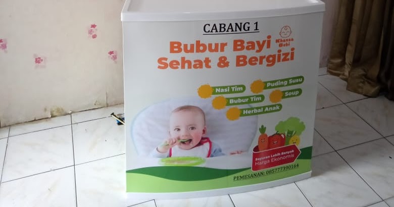 Contoh Banner Bubur Bayi - gambar spanduk