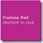 Pantone Spring Summer Color 18-2328 Fuchsia Red