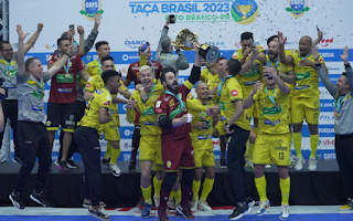 Praia Clube de Uberlândia Campeão da Taça Brasil Masculina Futsal 2023