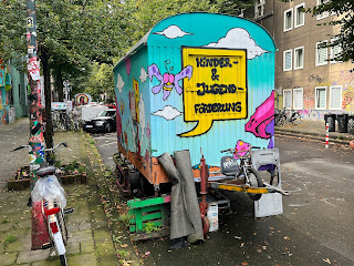 Graffiti, Kiefernstraße, Düsseldorf