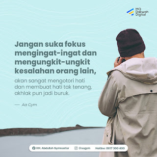 Jangan Suka Fokus Mengingat-ingat Kesalahan Orang Lain