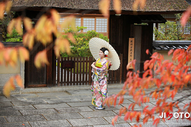 京都で成人式前撮りロケーション撮影
