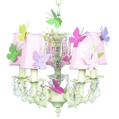 Butterfly 5-Arm Chandelier