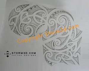 sketch maori tatoo designs