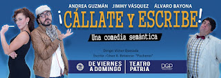 Poster 2 Callate y Escribe (Comedia)