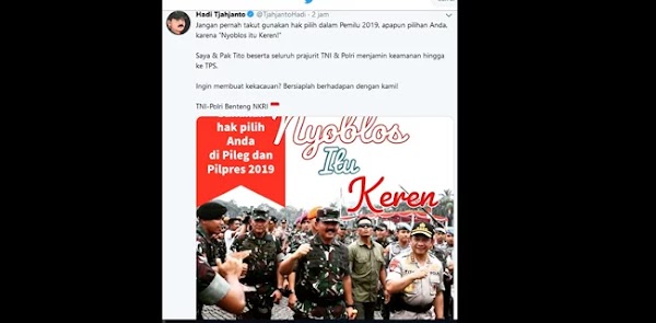 Wasekjen Demokrat: Panglima TNI, Saya Anjurkan Anda Menahan Diri