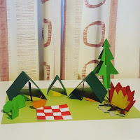 Top Ender's Paper Craft Camp Site