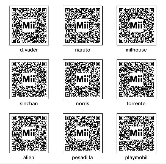 iConocimientos, tutoriales de informática, ofimática, computador y tecnología: Mii QR Codes