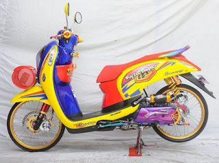 Foto Modifikasi Honda Scoopy Terbaru