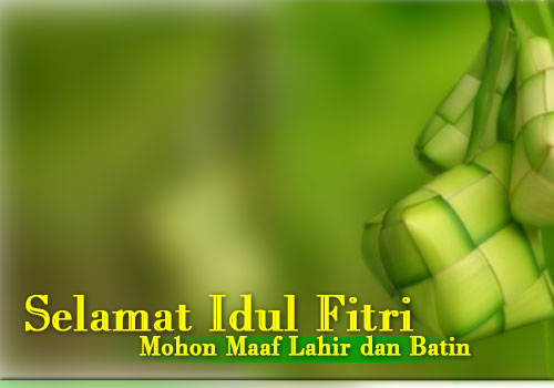 Kartu Lebaran 2012 Ucapan Selamat Idul Fitri 1433 H 