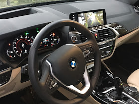 Interior view of 2018 BMW X3 xDrive30i 