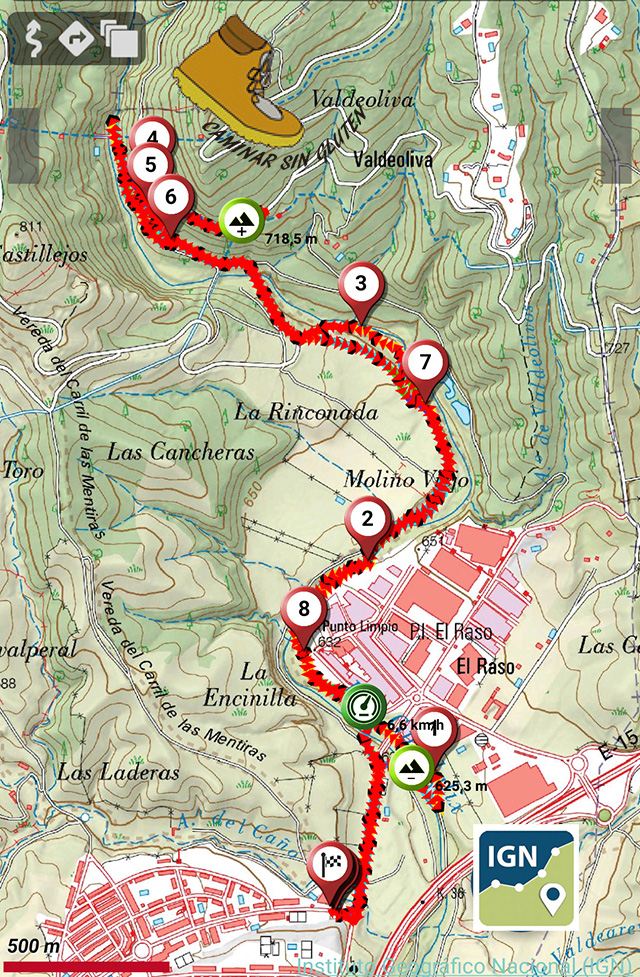 RUTA A LA CASCADA DEL HERVIDERO DEL RIO GUADALIX