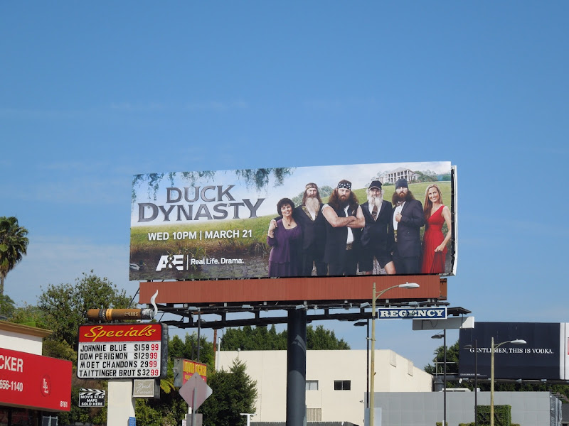 Duck Dynasty season 1 billboard