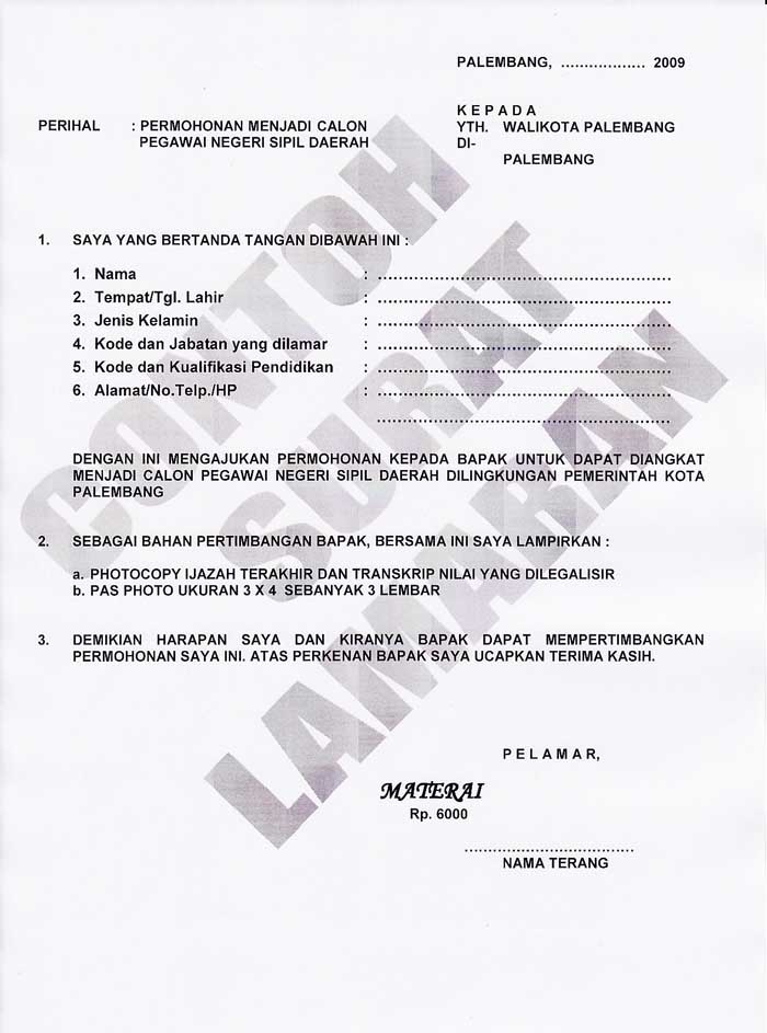 2011 piliklan bahasa indonesia business educations contoh contoh surat ...