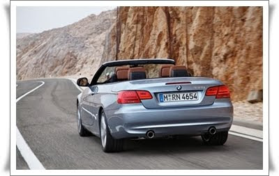 2011 BMW 3 Series Convertible Rear Angle View