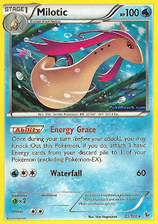 Milotic Flashfire Pokemon Card