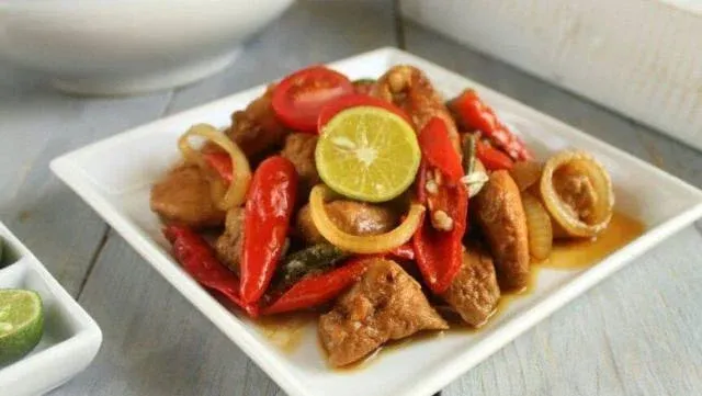 Chicken Soy Sauce with Lime