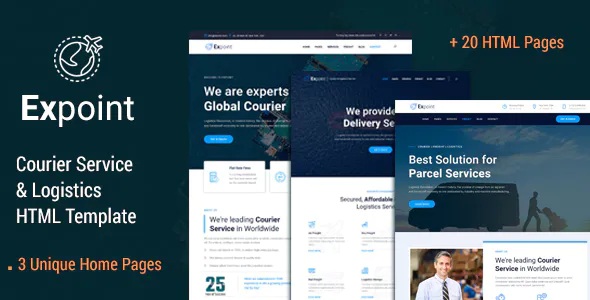 Best Delivery Services and Logistics HTML Template