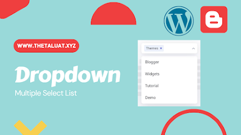 How To Make Custom Multiple Select Dropdown List In Blogger & WordPress